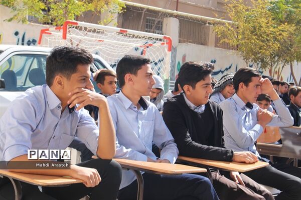 مراسم عزاداری و تعزیه خوانی در هنرستان البرز خراسان جنوبی