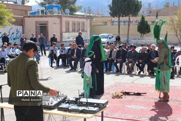 مراسم عزاداری و تعزیه خوانی در هنرستان البرز خراسان جنوبی