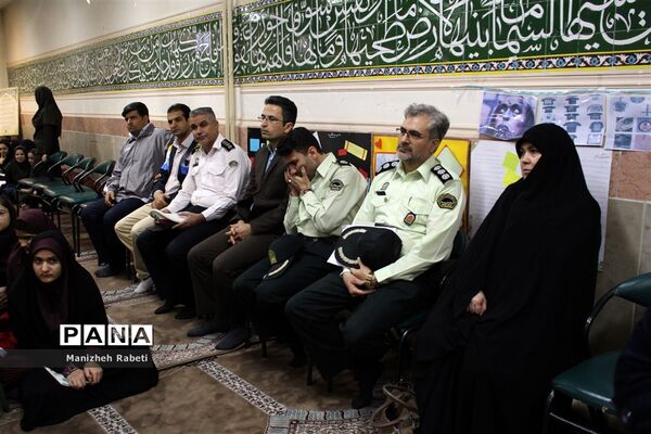 مراسم صبگاه مشترک پدافند غیر عامل در چهاردانگه