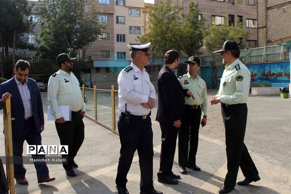 مراسم صبگاه مشترک پدافند غیر عامل در چهاردانگه