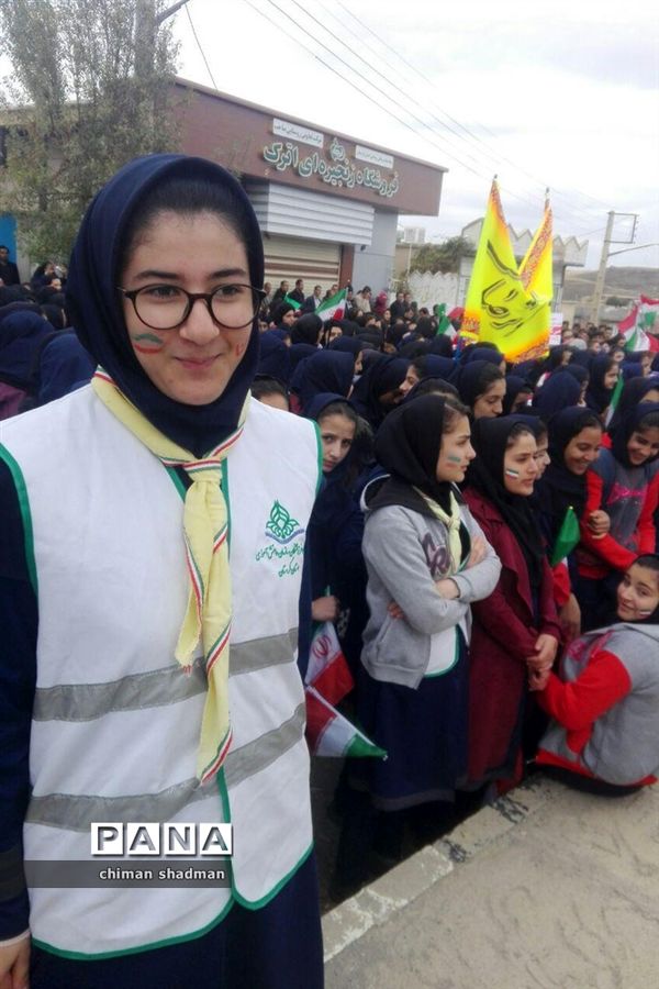 راهپیمایی 13 آبان در سنندج