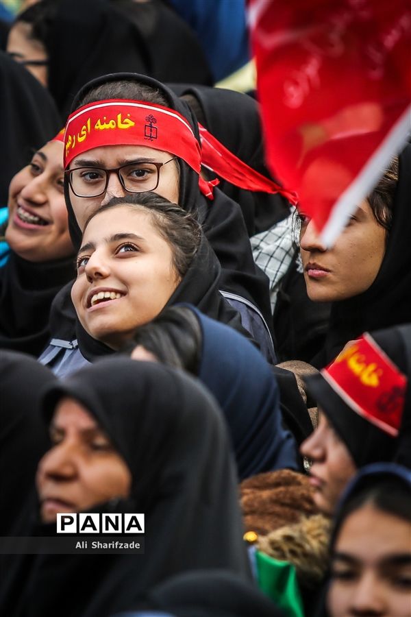 مراسم راهپیمایی ۱۳ آبان در تهران - 1