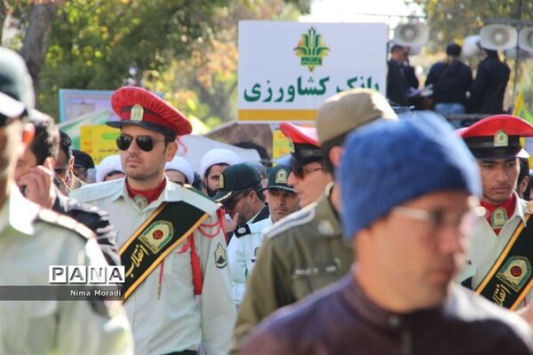 راهپیمایی 13 آبان در خراسان شمالی
