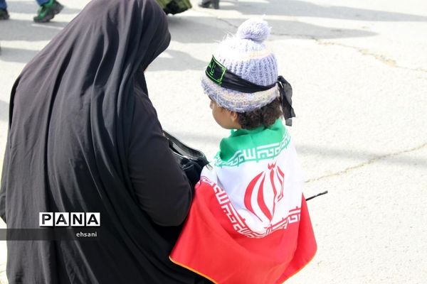 مراسم راهپیمایی روز 13 آبان در یاسوج