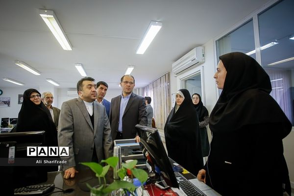 بازدید معاون پارلمانی و حقوقی وزارت آموزش و پرورش از خبرگزاری پانا