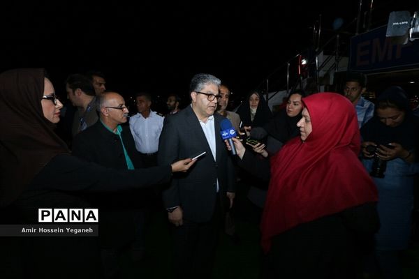 افتتاح کشتی امپراطور در جزیره کیش