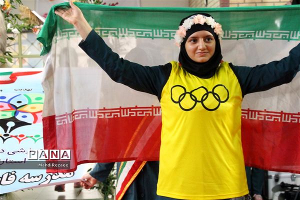 آیین افتتاحیه پنجمین  المپیاد فرهنگی ورزشی درون مدرسه‌ای