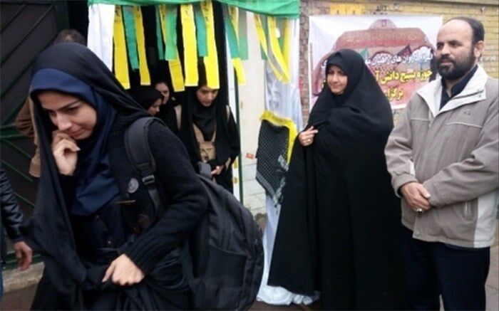 کاروان راهیان نور دانش آموزی ناحیه دو کرج به مناطق عملیاتی جنوب کشور اعزام شدند