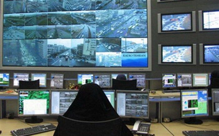 وضعیت ترافیک معابر بزرگراهی تهران