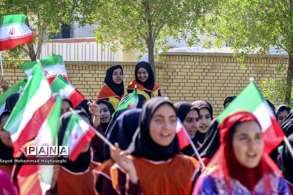 آغاز المپیاد فرهنگی ورزشی درون مدرسه‌ای در لامرد فارس