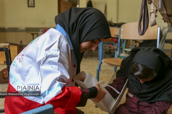 مانور پدافند غیرعامل در لامرد