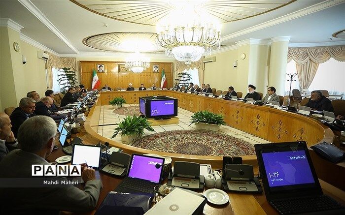 بررسی گزارش سازمان برنامه و بودجه کشوردر جلسه هیات دولت