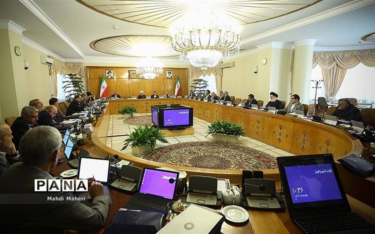 بررسی گزارش سازمان برنامه و بودجه کشوردر جلسه هیات دولت