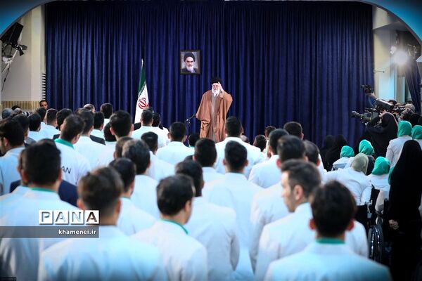 دیدار مدال‌آوران کاروان ورزشی ایران در بازی‌های پاراآسیایی اندونزی با مقام معظم رهبری