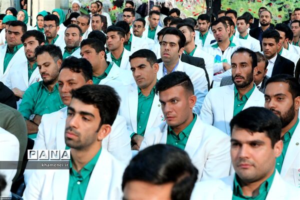 دیدار مدال‌آوران کاروان ورزشی ایران در بازی‌های پاراآسیایی اندونزی با مقام معظم رهبری