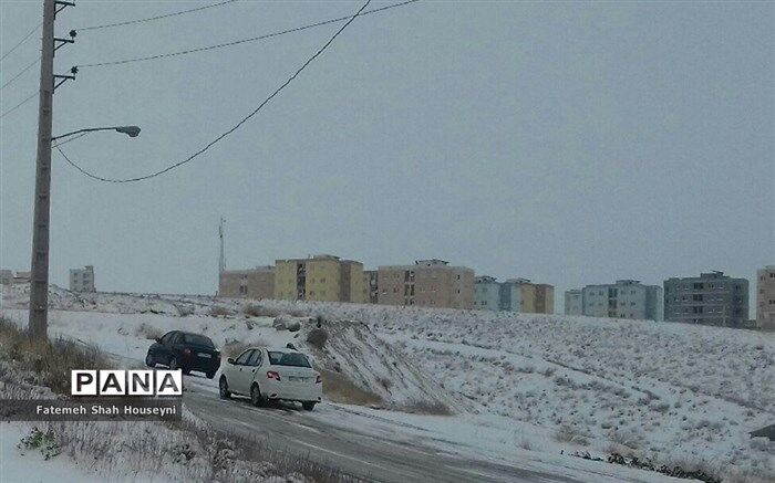 بارش برف در ارتفاعات شمالی و غربی کشور
