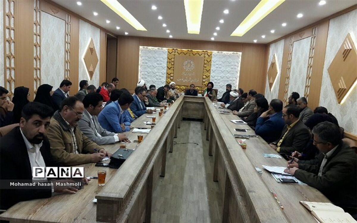 جلسه شورای اداری شهرستان خوسف  برگزارشد.