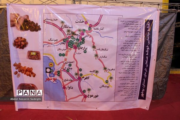 جشنواره و نمایشگاه بین المللی خرما و صنایع وابسته در بوشهر