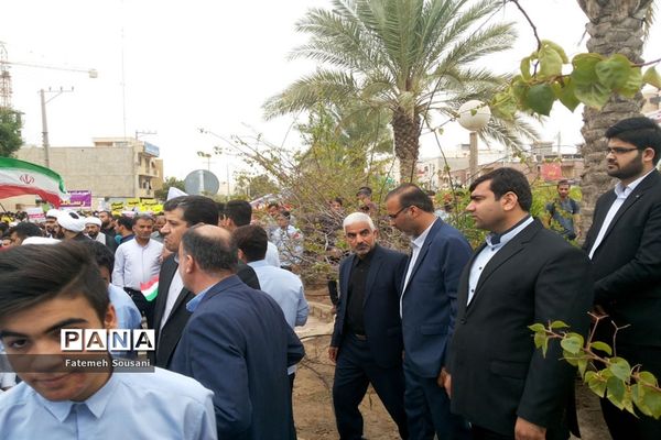 راهپیمایی روز 13 آبان در بوشهر-2