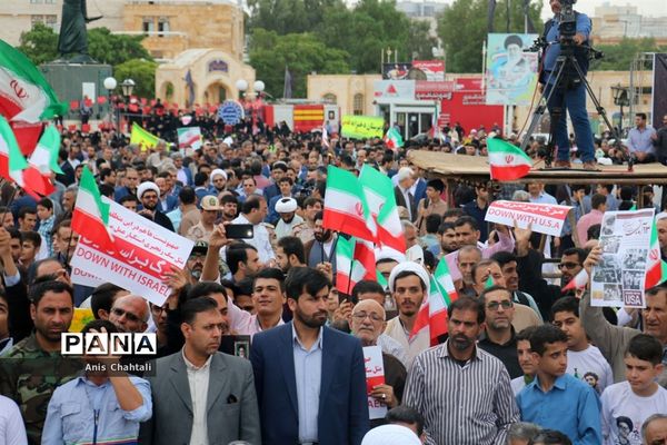 راهپیمایی روز 13 آبان در بوشهر-2