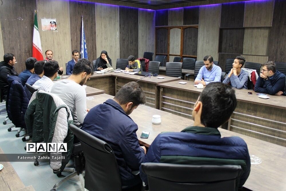 بازدید دانشجویان دانشگاه فرهنگیان از سازمان دانش‌آموزی استان سمنان