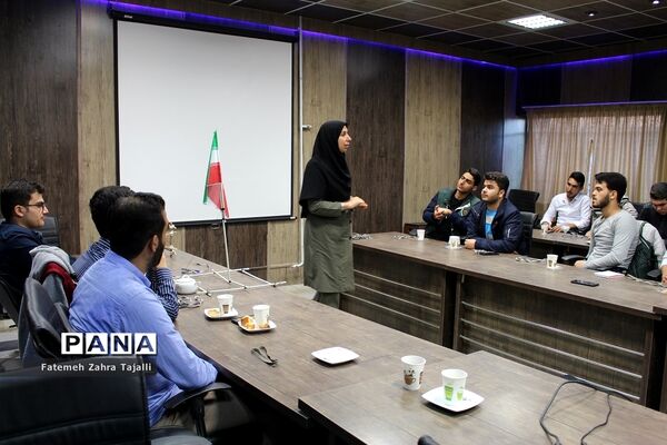 بازدید دانشجویان دانشگاه فرهنگیان از سازمان دانش‌آموزی استان سمنان