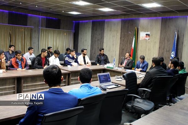 بازدید دانشجویان دانشگاه فرهنگیان از سازمان دانش‌آموزی استان سمنان