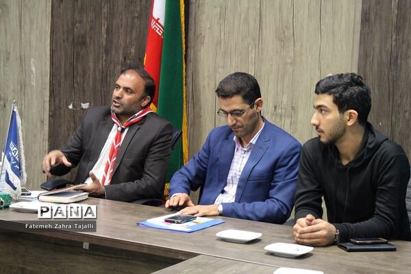 بازدید دانشجویان دانشگاه فرهنگیان از سازمان دانش‌آموزی استان سمنان