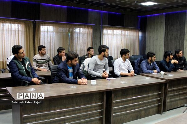 بازدید دانشجویان دانشگاه فرهنگیان از سازمان دانش‌آموزی استان سمنان