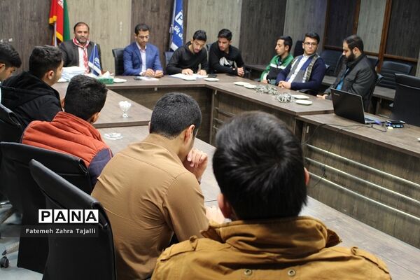 بازدید دانشجویان دانشگاه فرهنگیان از سازمان دانش‌آموزی استان سمنان