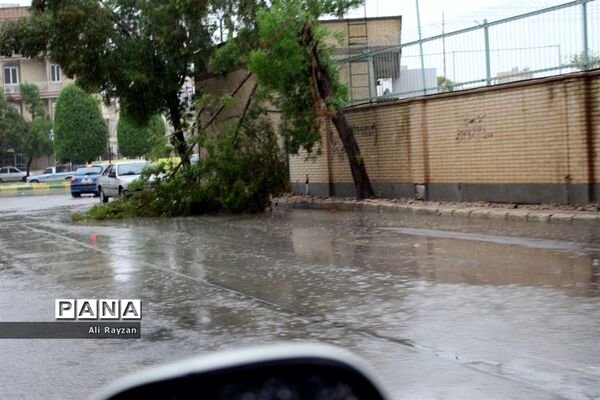 آبگرفتگی خیابان‌های بوشهر