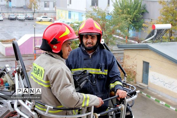 رزمایش مشترک پدافند غیرعامل در ارومیه