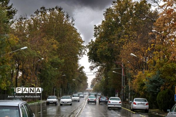 روز های بارانیِ پاییز ارومیه