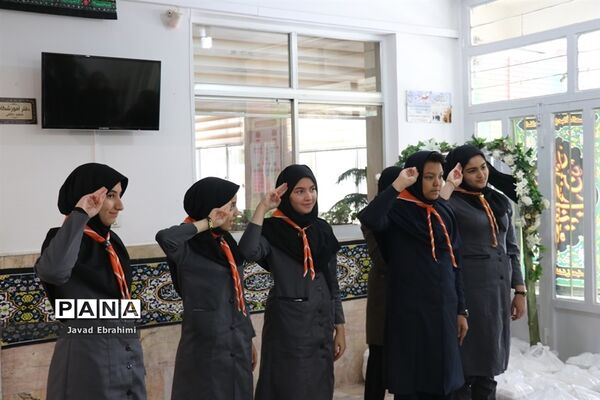 بازدید رئیس سازمان دانش آموزی خراسان رضوی از مدارس طرح گام های عاشقی