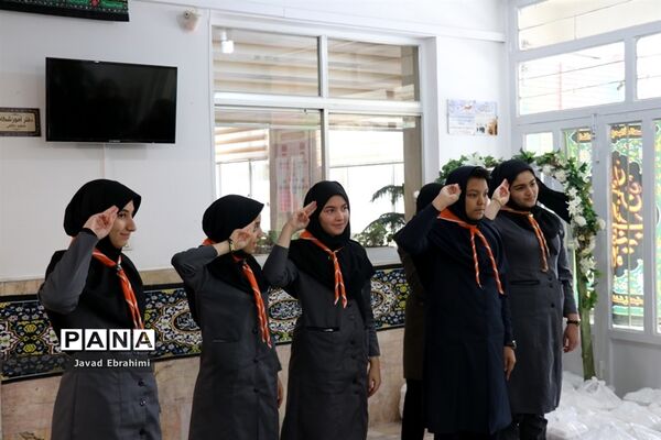 بازدید رئیس سازمان دانش آموزی خراسان رضوی از مدارس طرح گام های عاشقی