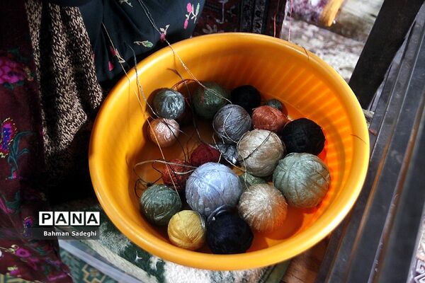 فرش دورو ابریشم ترکمن