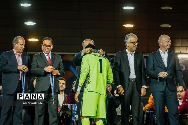 مراسم اهدای جام قهرمانی فینال لیگ قهرمانان آسیا