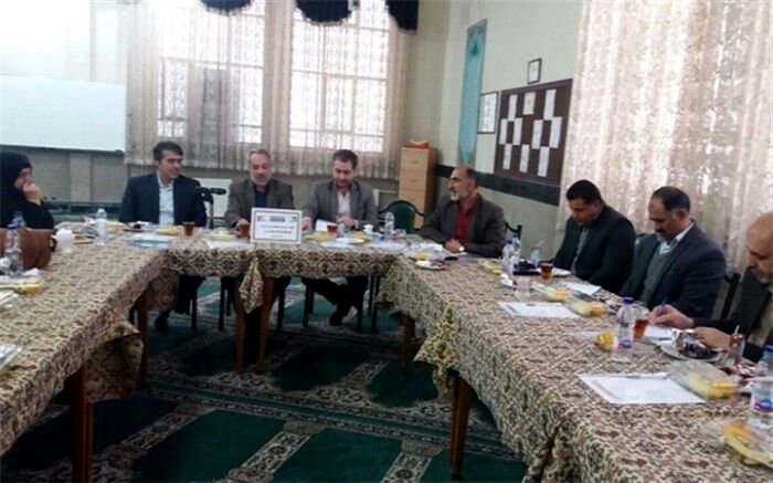 برگزاری جلسه هم اندیشی مدیران دوره دوم متوسطه در شهرری
