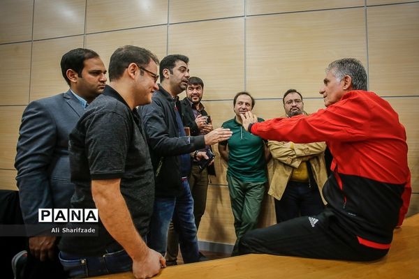 نشست خبری سرمربی تیم ملی فوتبال ایران