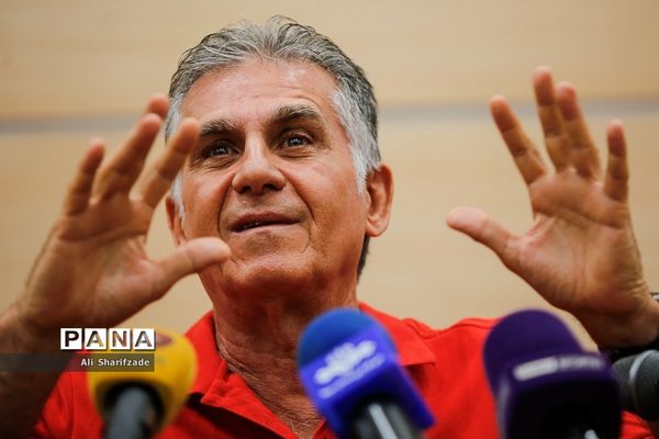 نشست خبری سرمربی تیم ملی فوتبال ایران