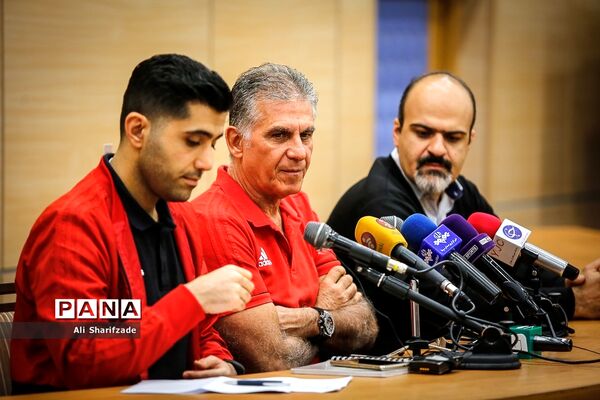 نشست خبری سرمربی تیم ملی فوتبال ایران