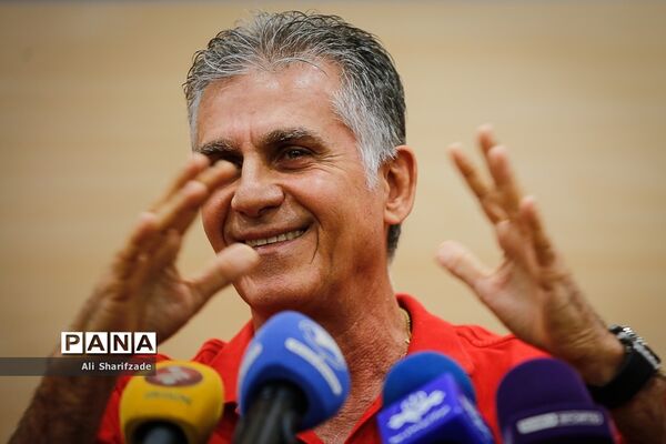 نشست خبری سرمربی تیم ملی فوتبال ایران