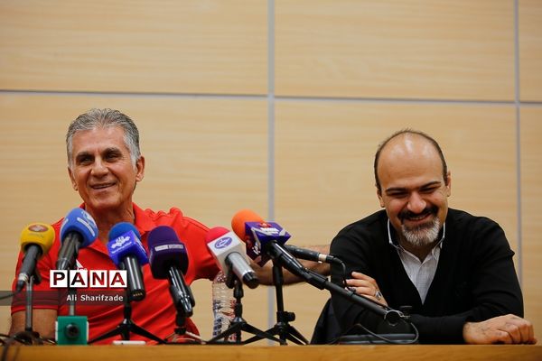 نشست خبری سرمربی تیم ملی فوتبال ایران