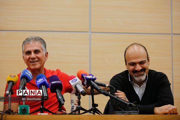نشست خبری سرمربی تیم ملی فوتبال ایران