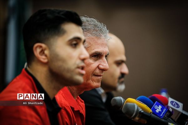 نشست خبری سرمربی تیم ملی فوتبال ایران