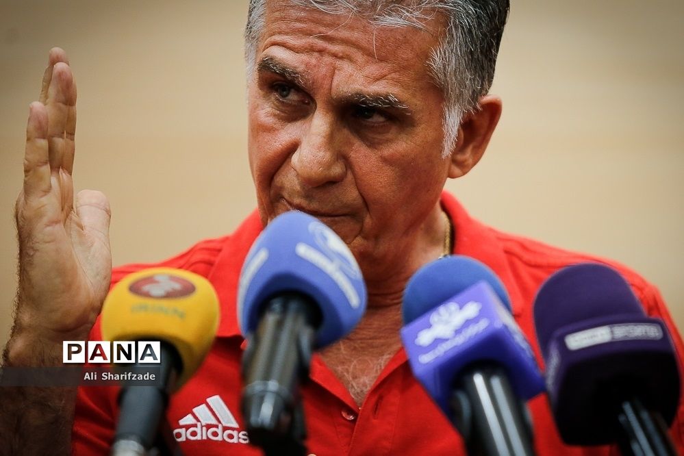 نشست خبری سرمربی تیم ملی فوتبال ایران