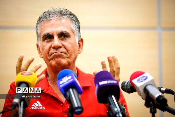 نشست خبری سرمربی تیم ملی فوتبال ایران