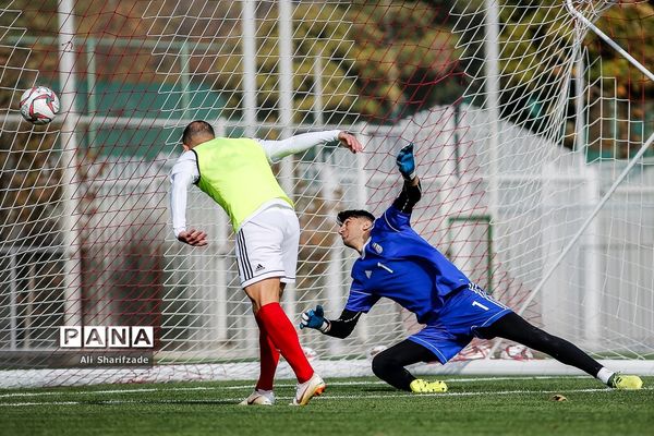 تمرین تیم ملی فوتبال ایران