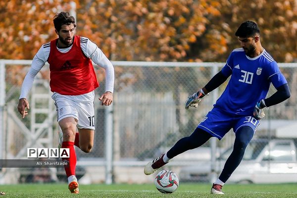تمرین تیم ملی فوتبال ایران