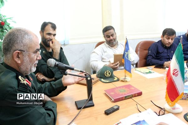 نشست خبری به مناسبت بزرگداشت هفته بسیج